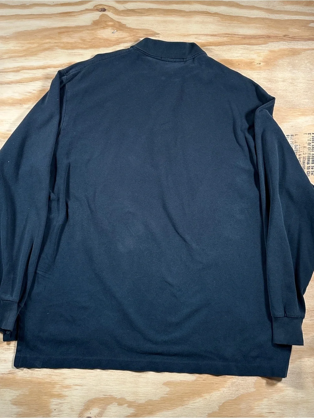 Ralph Lauren Black Long-Sleeve Polo Shirt